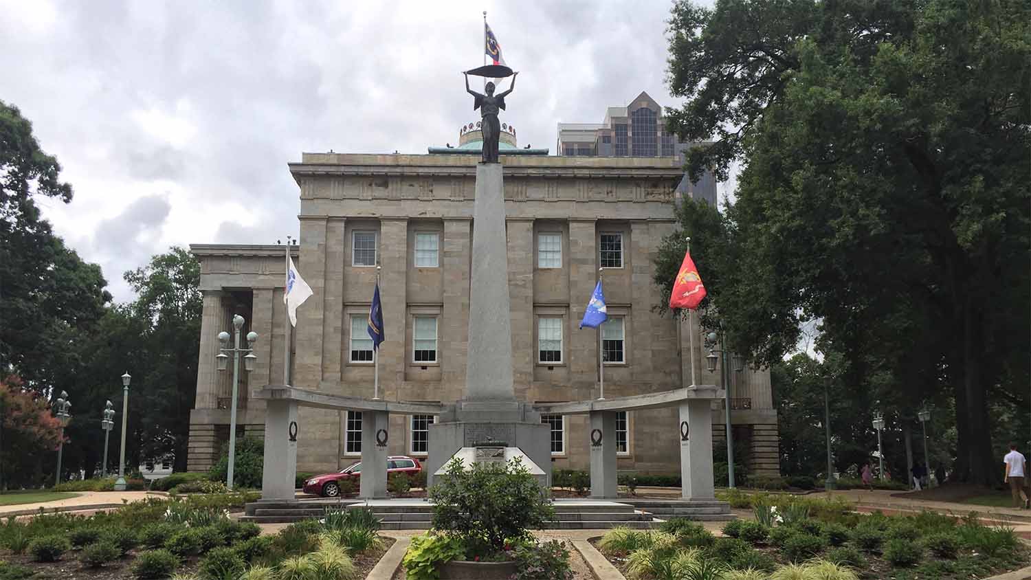 North Carolina State Capitol building in Raleigh, where state lawmakers passed the 2026 Farm Act