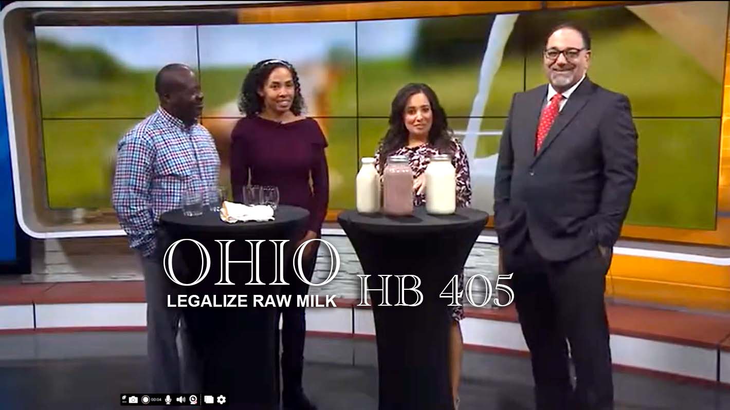 Ohio bill to legalize raw milk