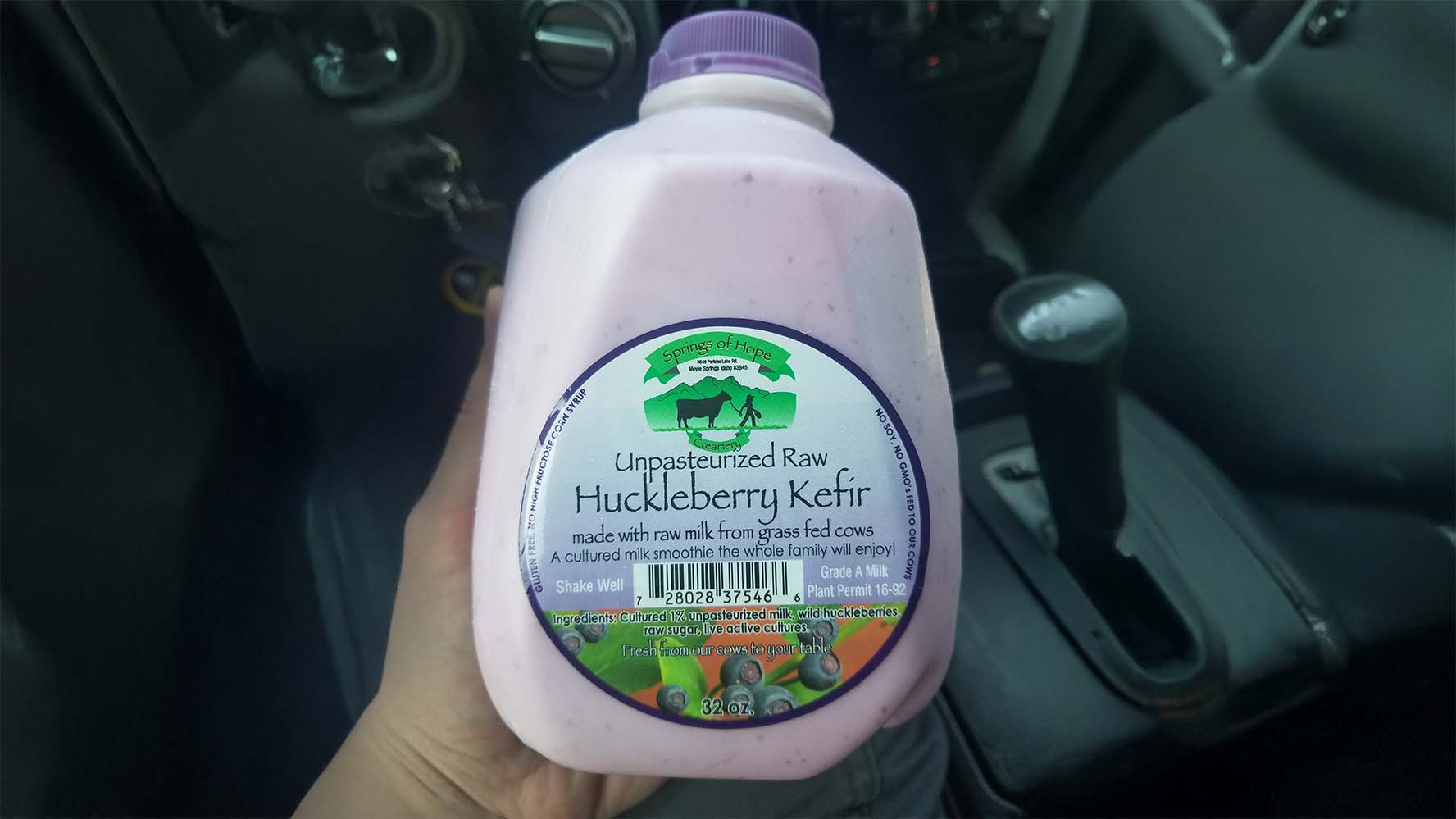 Raw milk kefir options are now displayed on the map