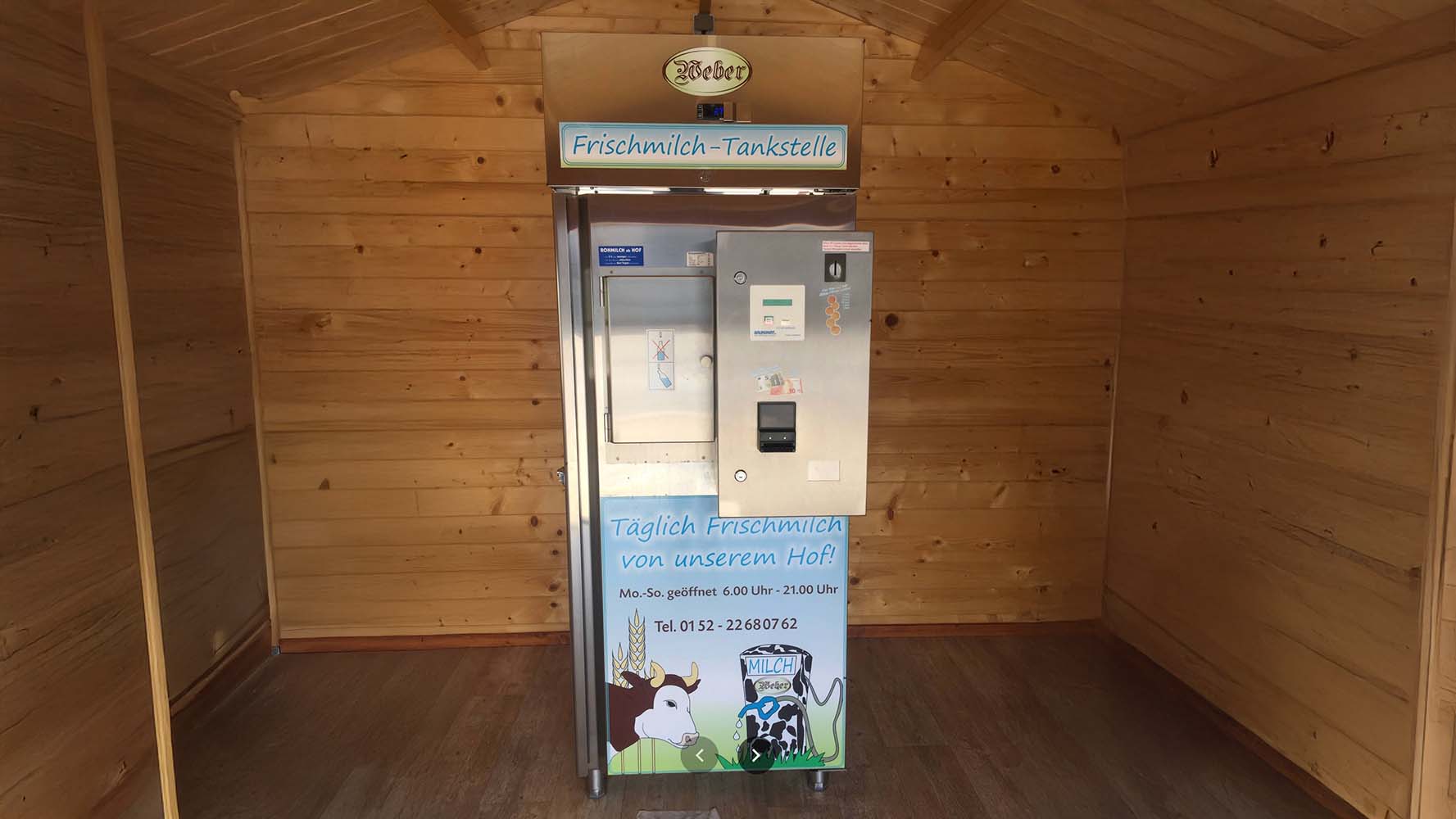 Refill your raw milk at the milchtankstellen in Germany