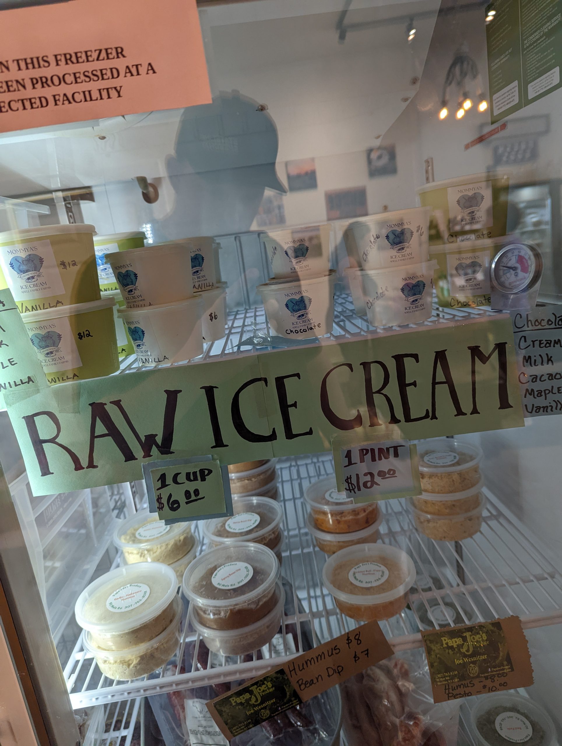 Raw milk on Main Street in Sheridan, Wyoming Get Raw Milk