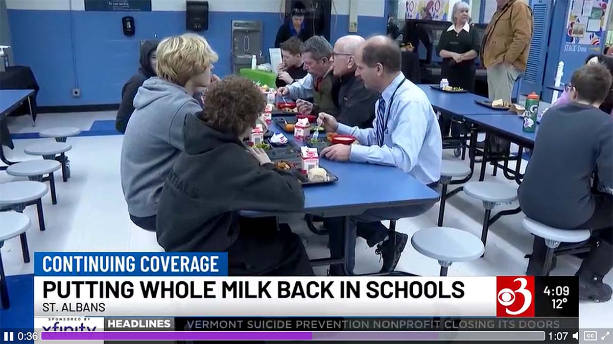Whole Milk Returns to Schools: Bipartisan Legislation Rolls Back the Low-Fat Era